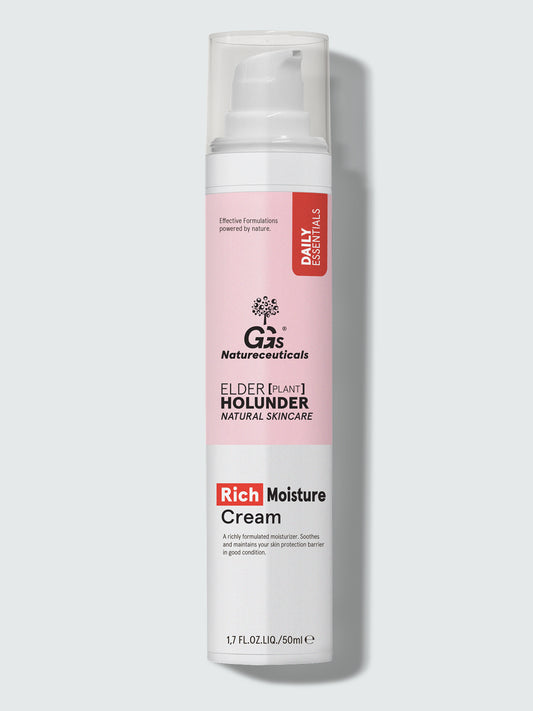 Rich Moisture Cream – Reichhaltige Feuchtigkeitscreme für trockene Haut | GGs Natureceuticals