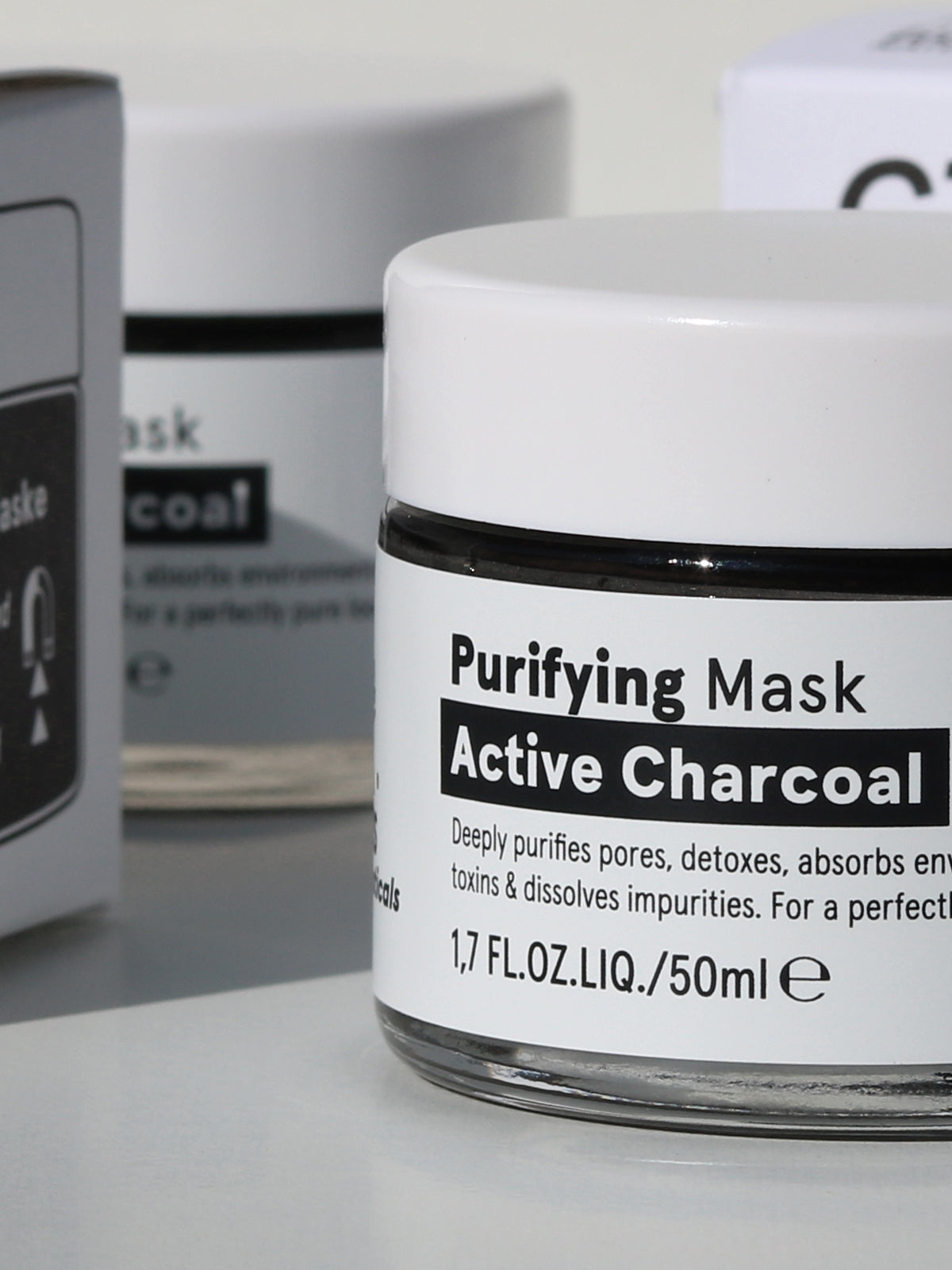 Purifying Mask Active Charcoal – Gesichtsmaske mit Aktivkohle | GGs Natureceuticals