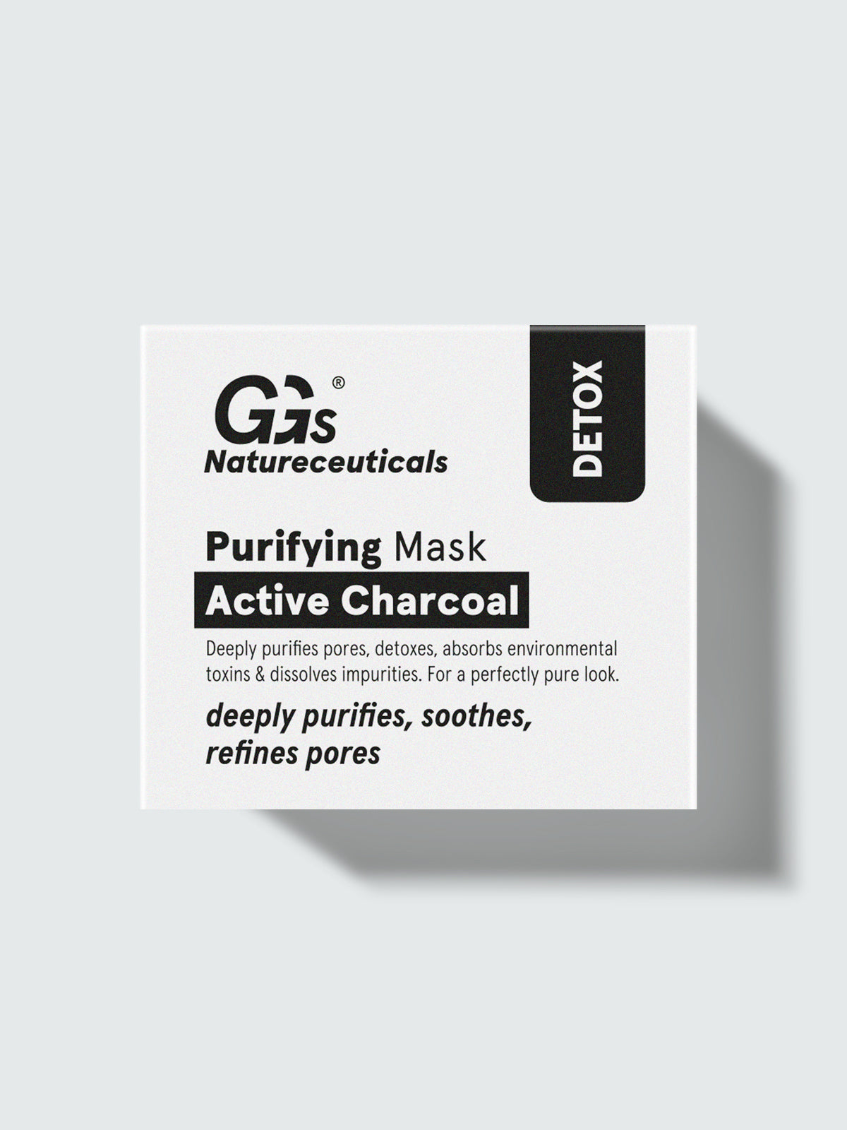 Purifying Mask Active Charcoal – Gesichtsmaske mit Aktivkohle | GGs Natureceuticals