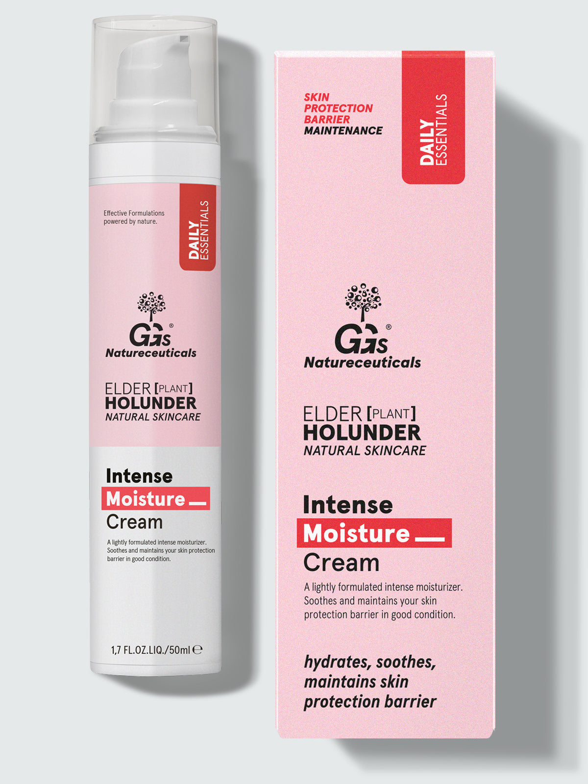 Intense Moisture Cream - Feuchtigkeitscreme mit Holunderkernöl | GGs Natureceuticals